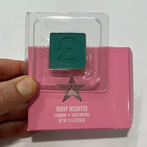 Jeffree Star Eye Shadow Single - heavy weighted (blue green) NIB